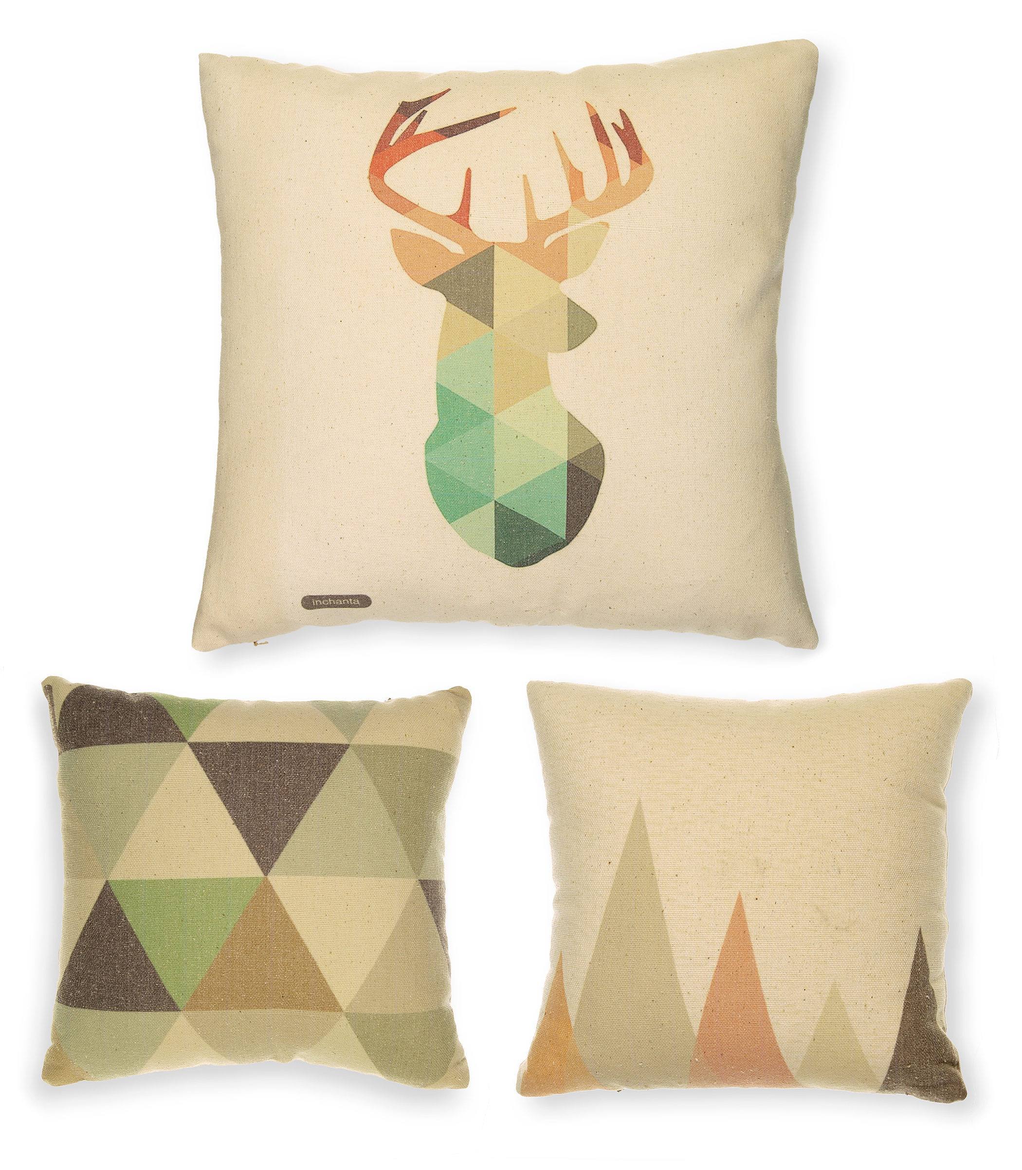 cotton-cushion-geometric-deer-set