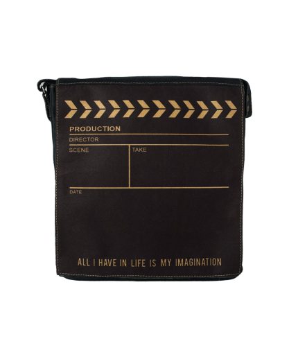 کیف رودوشی مدل پستچی طرح Clapper Board
